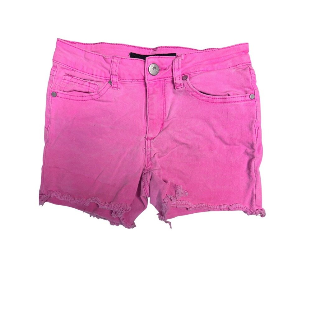 Joe's Jeans Pink Denim Shorts Distressed Frayed Hem Casual